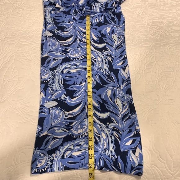 Lilly Pulitzer Women Avery Crop Pants You’re The Zest Large - Picture 8 of 13